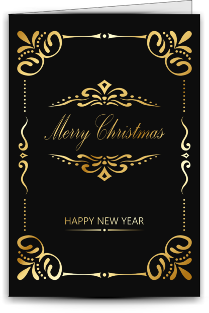 Biglietti Auguri<br>"BLACK COLLECTION"<br>10 pezzi - #1 - immagine 2