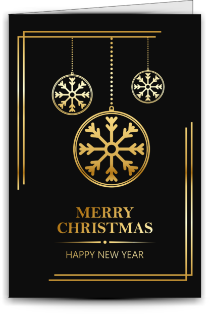 Biglietti Auguri<br>"BLACK COLLECTION"<br>10 pezzi - #3 - immagine 2