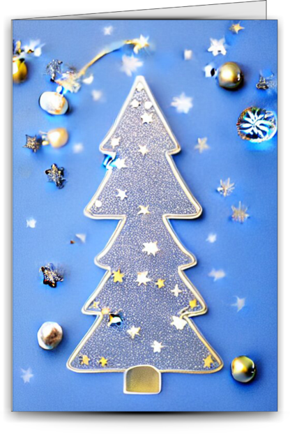 Biglietti Auguri<br>"BLUE COLLECTION"<br>10 pezzi - #1 - immagine 2