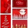 Biglietti Auguri<br>"RED COLLECTION"<br>10 pezzi - #2