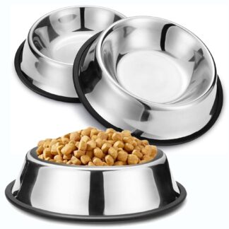 Ciotole Acciaio<br>INOX - 3 pezzi